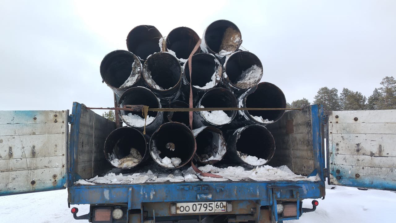 Труба 530 мм бу